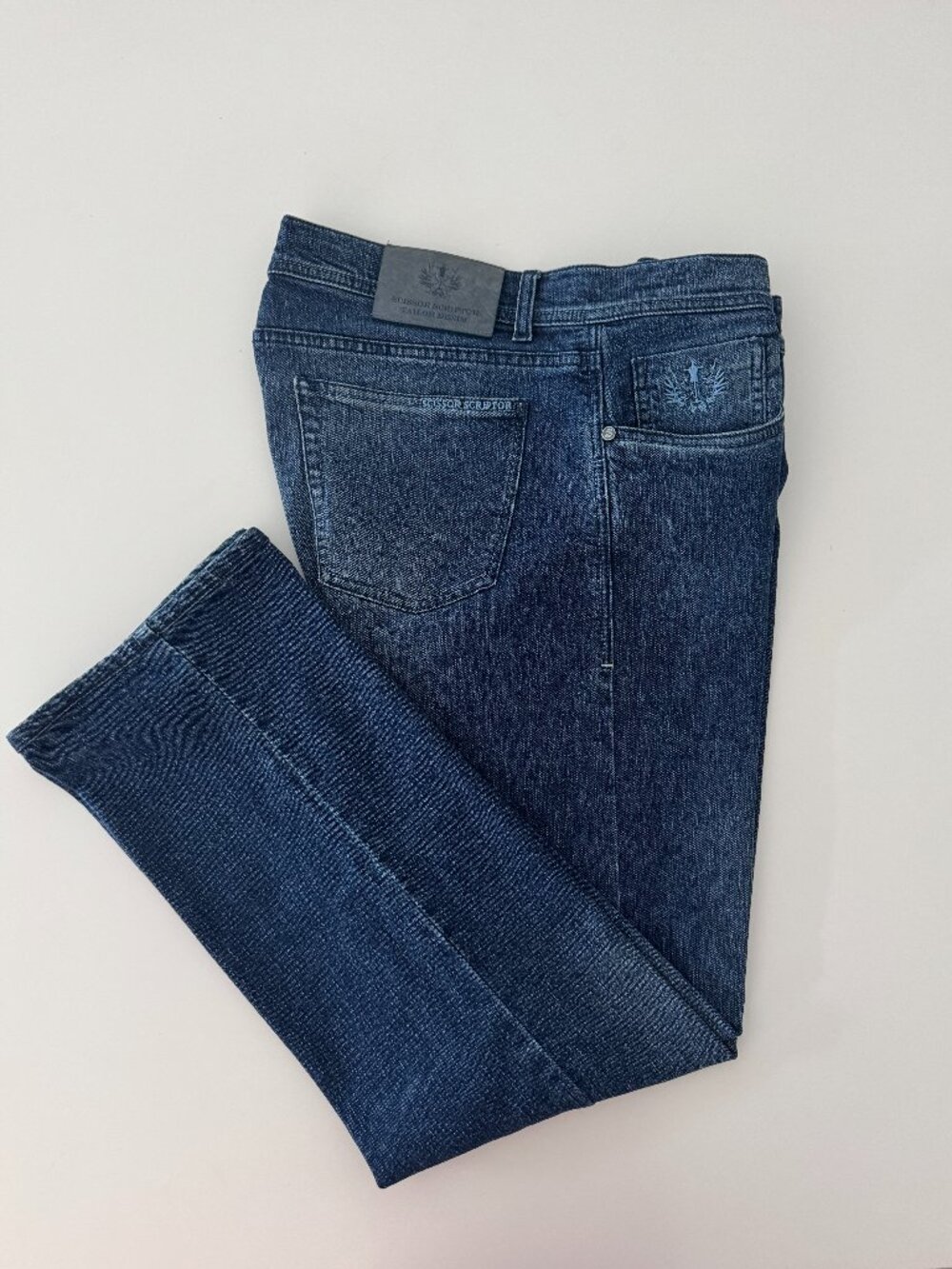 SCISSOR SCRIPTOR MSRP $899  Cesare Luxury Men's Jeans, Size TG 36/38